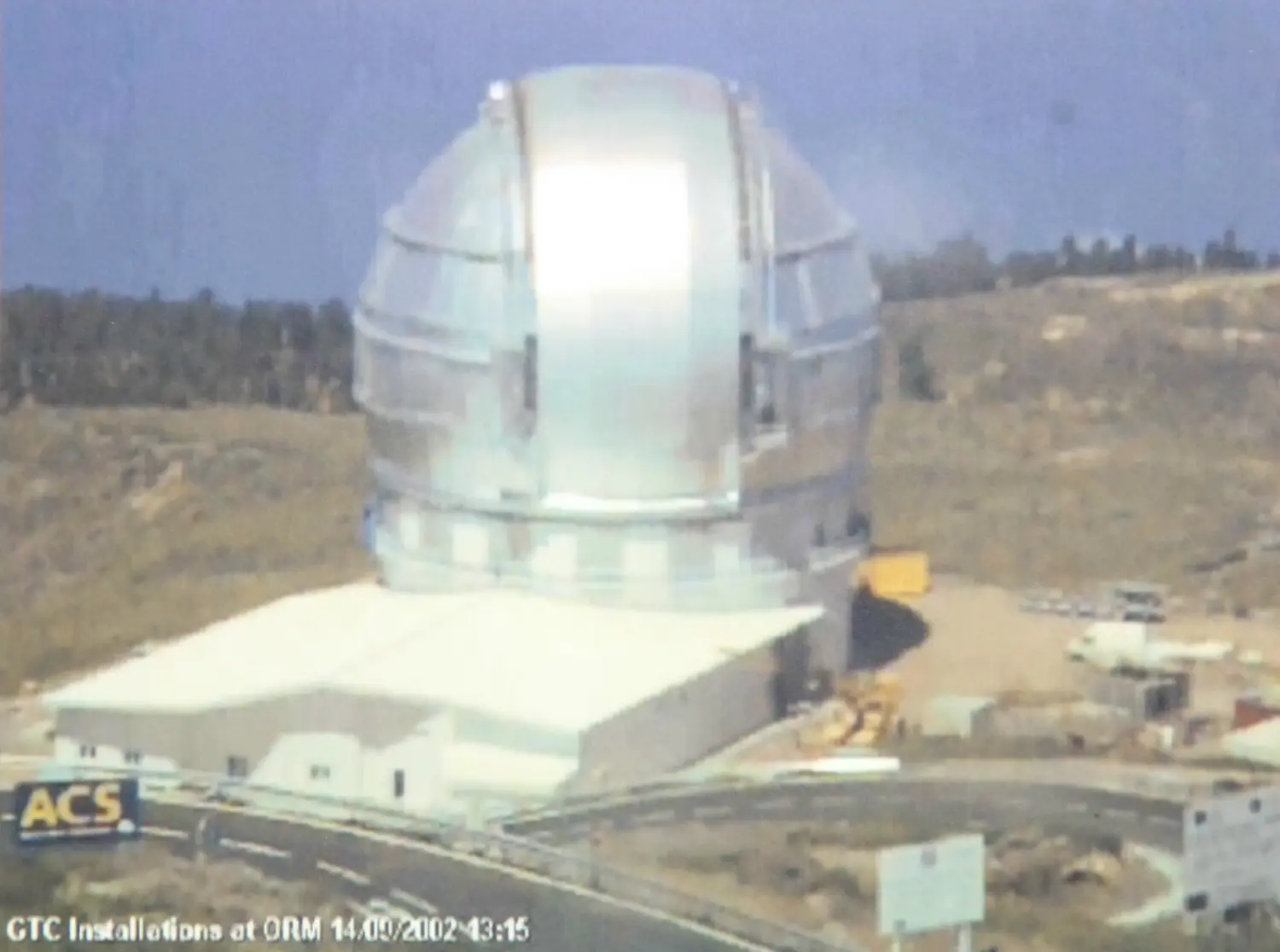 Construcción del GRANTECAN 2007-2008